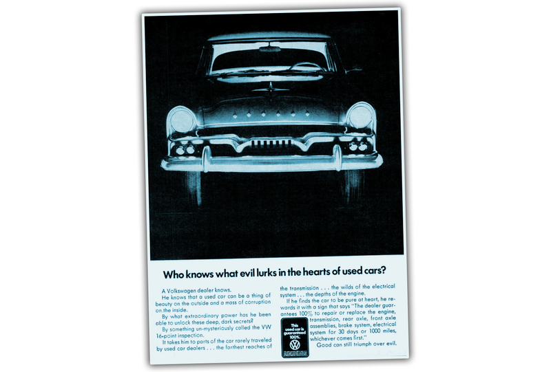 Illustration for article titled This May Be The Earliest Fake-Generic Car Used In An Ad